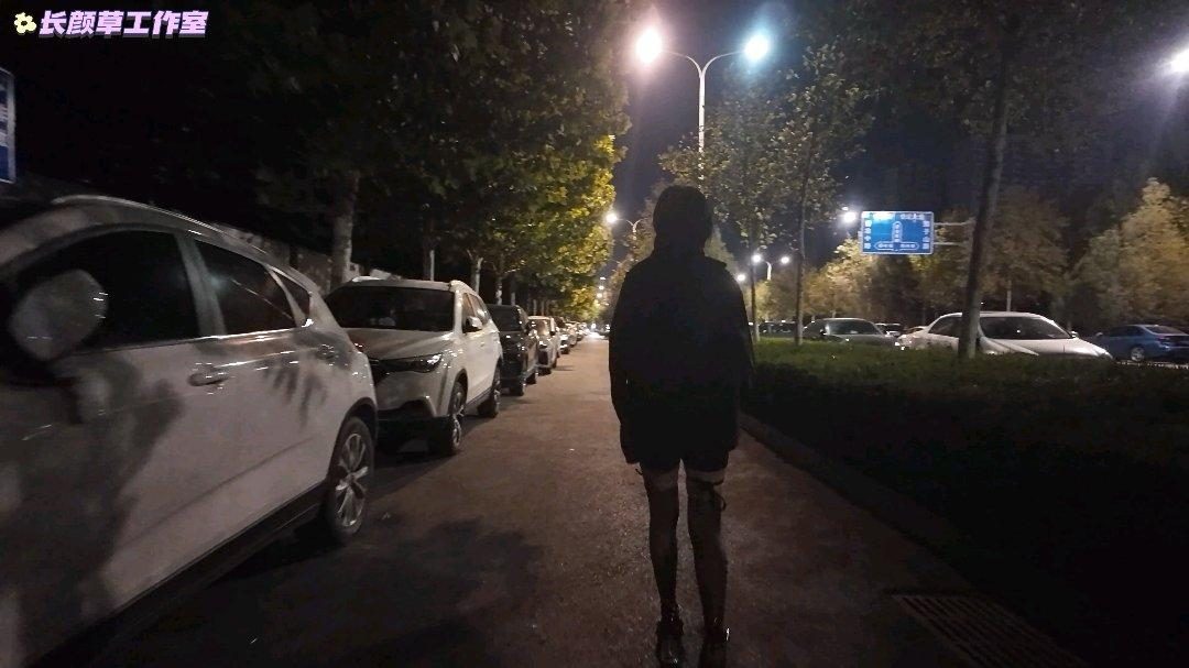 霜喵外出 强制下跪 呻吟不断 吊带丝袜-3