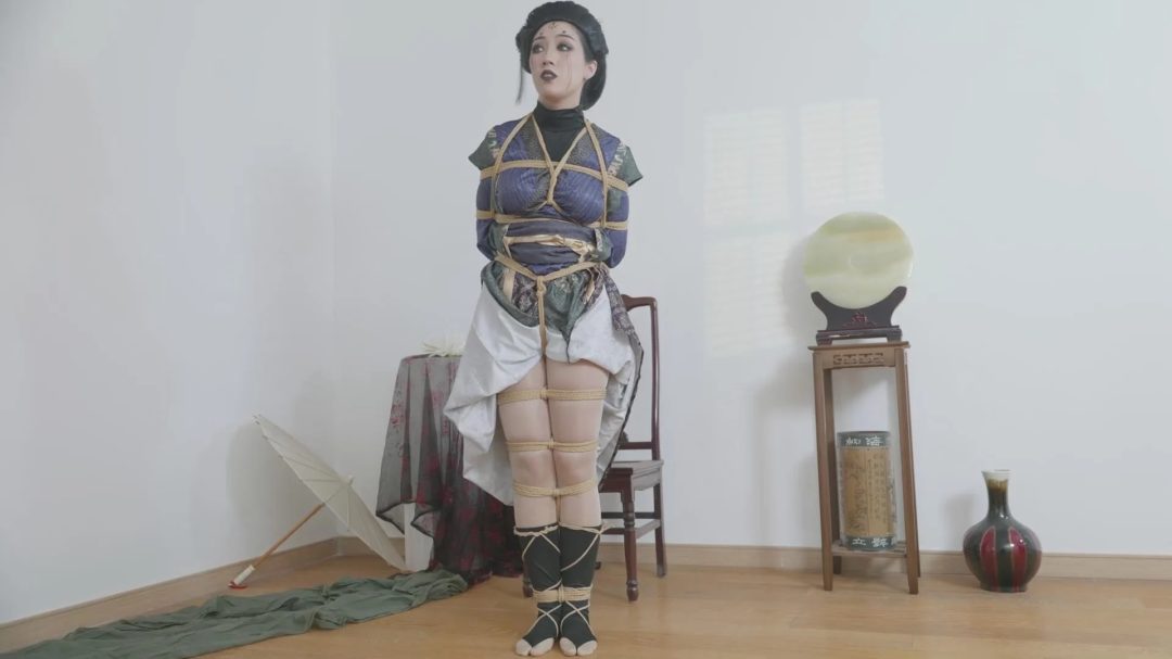 红鲤鱼作品《黑神话悟空之停止挣扎的四妹上集》，炼丹之前必需让被炼的妖精看不见，叫不出，动弹不得！-4