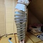 胶带柱子缚！上半身欧式柱缚！