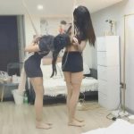 奥特曼也很酷：新妹子于惠和小文，两个舞蹈生闺蜜，史上最软的腰，驷马轻松头碰到脚尖
