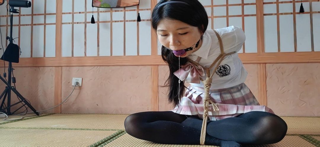 舞蹈生柔柔《直臂海老缚和日式极限驷马放置》-1