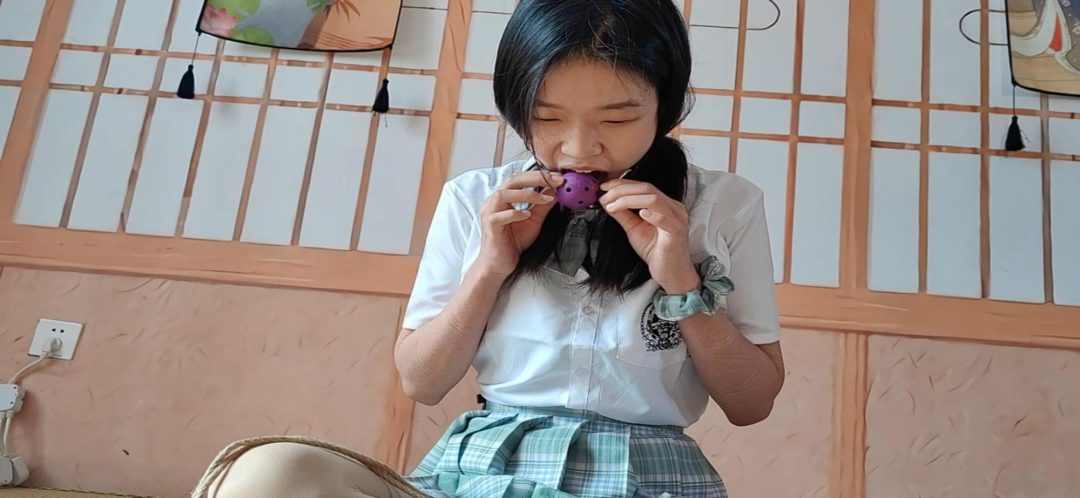 娜娜试镜《后手观音和超紧欧式直臂海老缚放置》及访谈-9