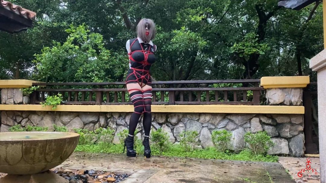 CD伪娘小诡的自缚 惩罚坏学生-4