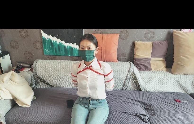 新模红绳讲述挑战如被坏人捆绑绑架，如何利用手机和道具逃脱求生，不断挣扎-4