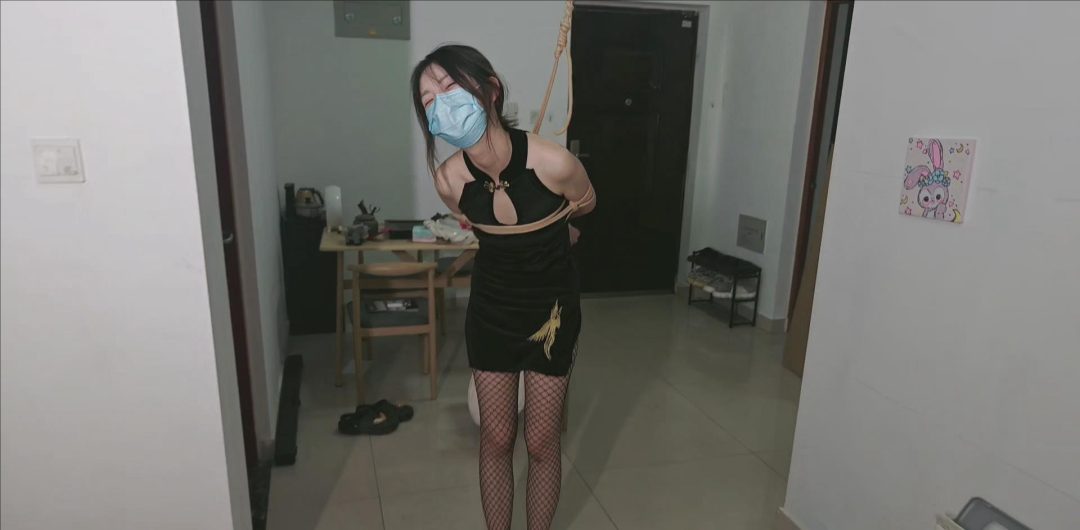 《GD绳束》模特桃桃 剧情 《面试风波》(强行站立+真空+腿软+后面有彩蛋)-3