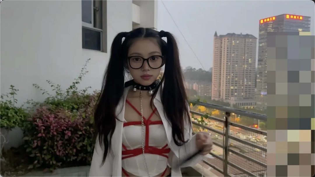 【极品黑丝JK】【我的AI萝莉】【每一帧都很爱】听说楼顶的风景不错,带你上来看看-1