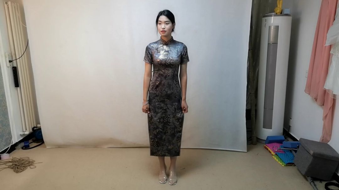玫瑰露 旗袍与空姐服-1