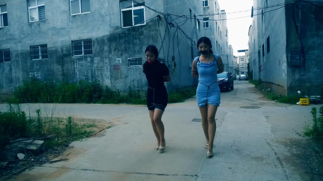 定拍转公映《双花卧底 》 第二集 两美女秘书在押往总部时候路上逃跑可惜又被抓回来-3