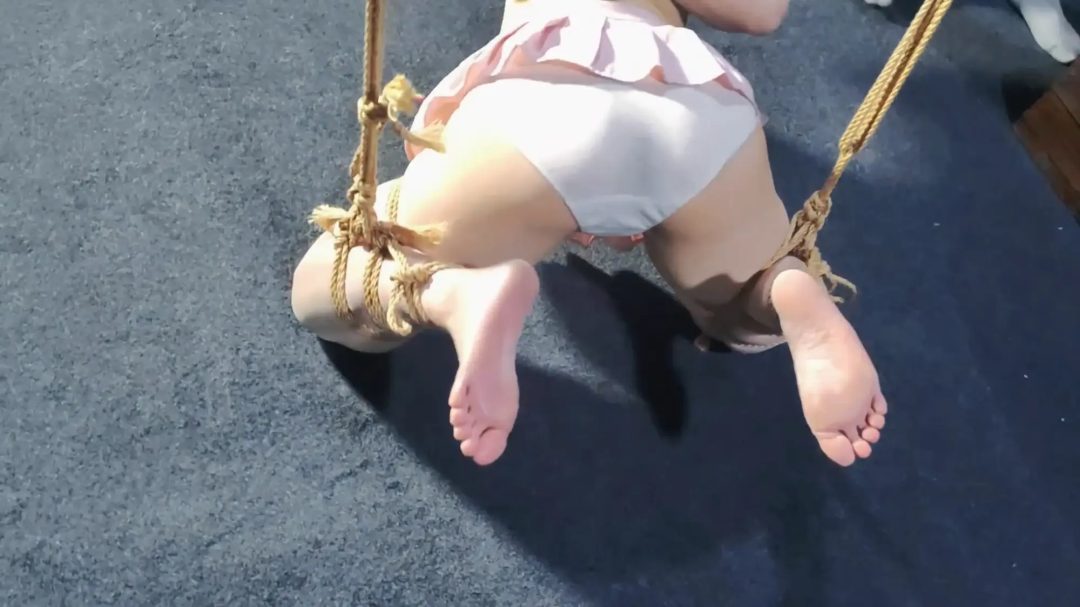 线下来体验的小姐姐，小美想体验被绳子虐的感觉，绳师给她不一样的感觉，使其沦陷。-7