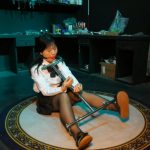 定拍转公映《新M体验拘束架》新来的女M体验一体颈手脚金属铐和一字金属枷铐