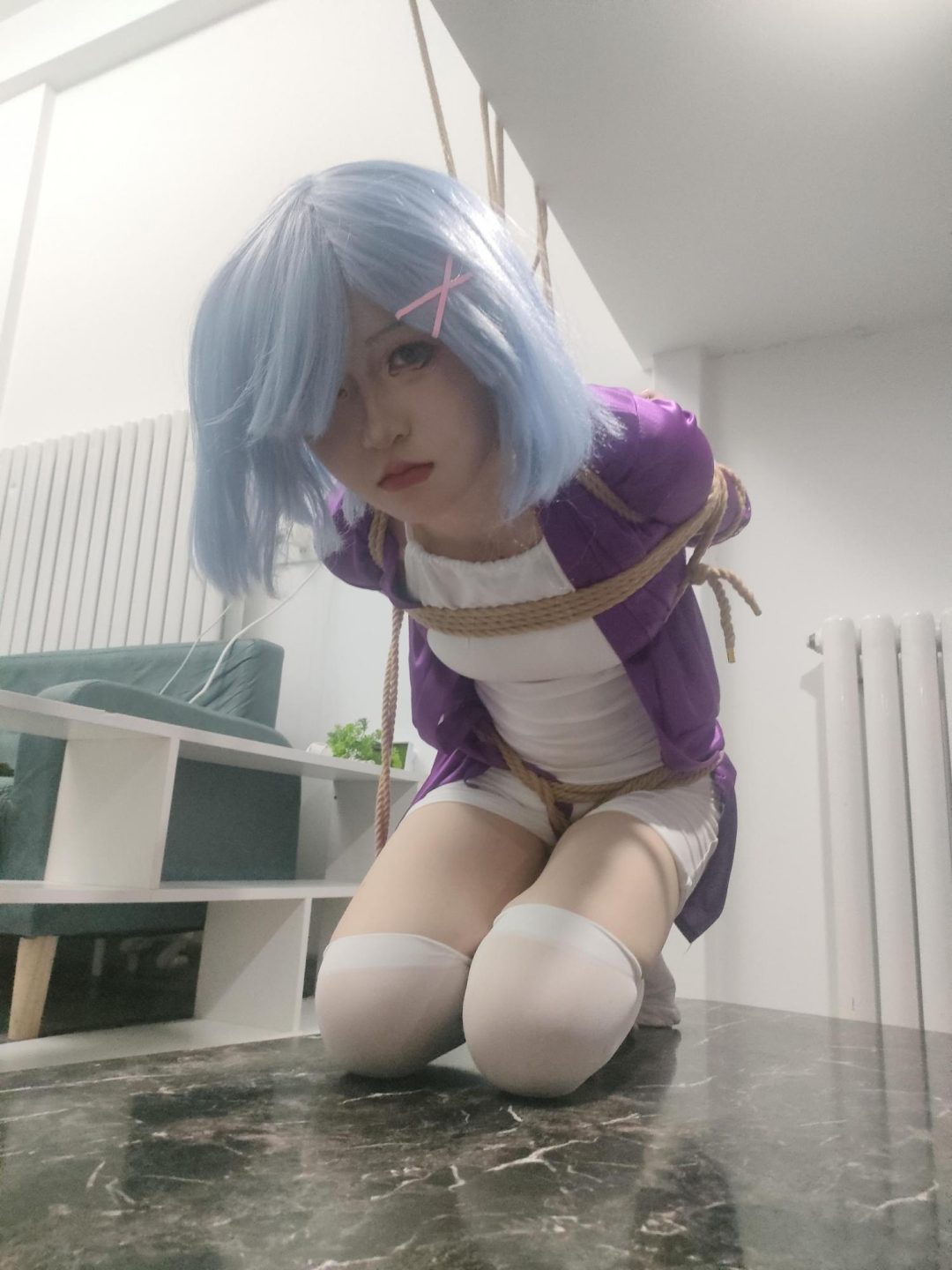 万圣节前夜cosplay狂欢《人妻蕾姆的紧缚调教》(合乎粥礼、入室抢劫、情趣速攻服,白丝挠脚心tk,极限单腿吊绑、五花大绑、吊绑悬空、罚跪打屁屁)-4 万圣节前夜cosplay狂欢《人妻蕾姆的紧缚调教》(合乎粥礼、入室抢劫、情趣速攻服,白丝挠脚心tk,极限单腿吊绑、五花大绑、吊绑悬空、罚跪打屁屁)-4