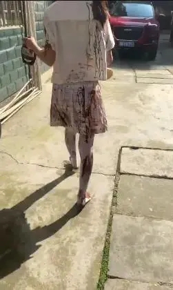 网红萝莉jk白丝玩巧克力2.0-6