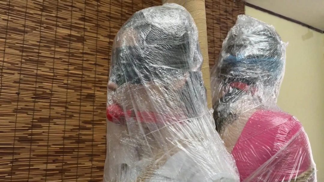 云雀定拍—《没有赢家的游戏》双人保鲜膜捆绑全包+致敬经典韩剧片段-2