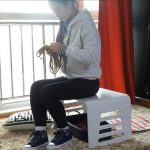 小宁卫衣帆布鞋