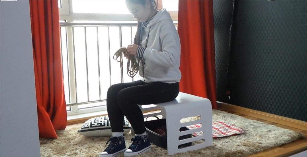 小宁卫衣帆布鞋-1