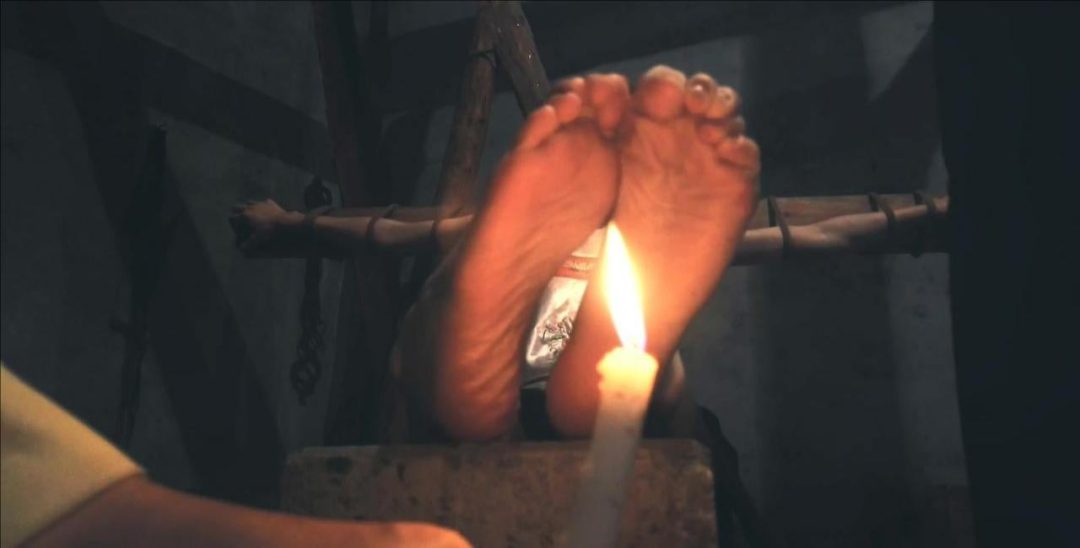 怀旧影苑定制《巾帼历险记》下 众美女接受严刑拷打，坚贞不屈-7