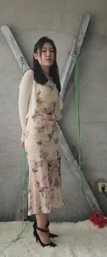 小染旗袍金属，超绝身材御姐,高跟旗袍-2