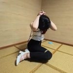 后手吊缚连接脚踝！放置挣扎
