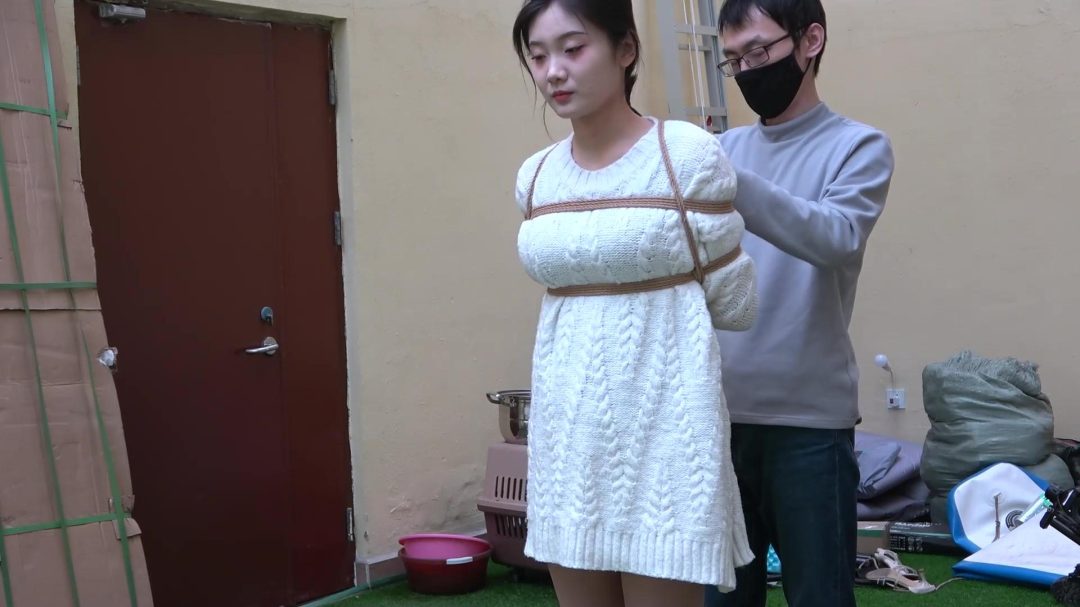 半岛订拍的花絮部分 小晚缇娜篇 收录捆绑过程-2