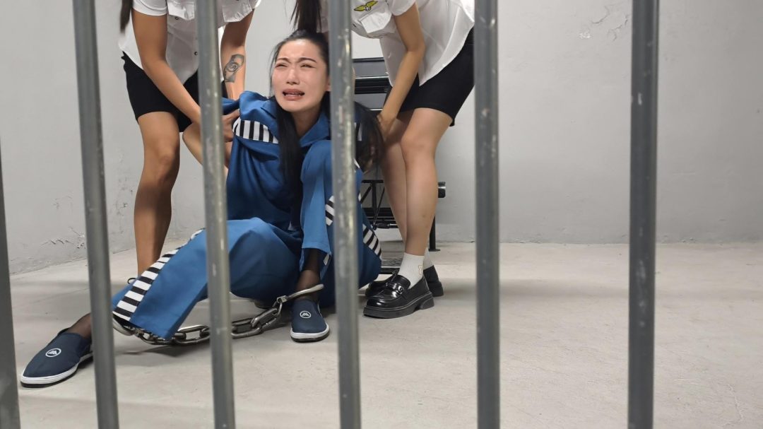 【忘忧社工作室】新模特沈冰（下）沈冰被宣判为s刑，带重脚镣，放风，后回忆起被抓的经过，带上死撩s铐，在监狱度过最后的时光-5