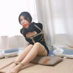 奥特曼定拍：婵婵直臂跪缚+驷马大口球放置