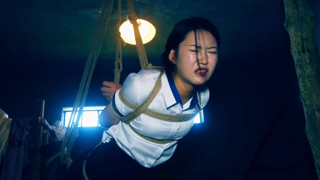 片名：定拍转公映 新片《红颜丽人不归路（绞刑篇）》 完整版 郭艳年纪轻轻犯s人，被捕后不老实交代自己的犯罪过程，受倒吊，关笼惩罚 钉死镣最后执行绞刑-7
