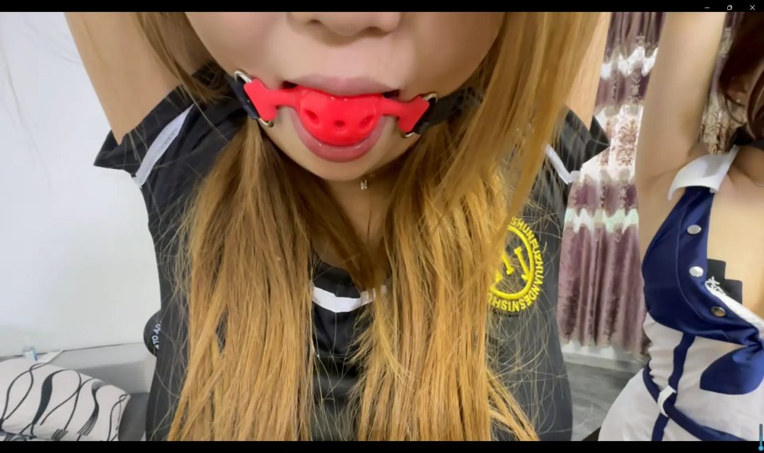 初次双人捆绑 由于模特和工作人员都是实践现 划水严重-5