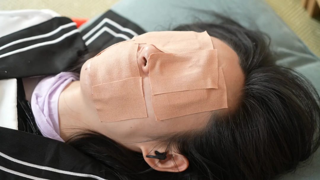 【嗷嗷】TWDZ我的机器人女友，黑色胶带木乃伊伪装拘束！-2