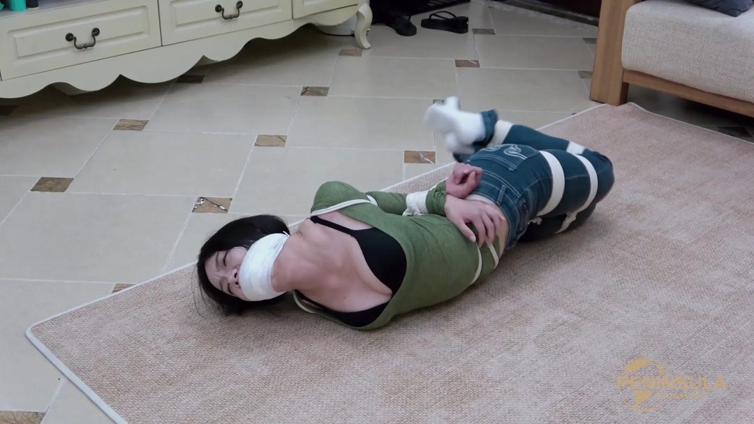 Hogtie 和 Balltie 哪個更難掙脫 第, 第 1 部分 - Hogtied-1