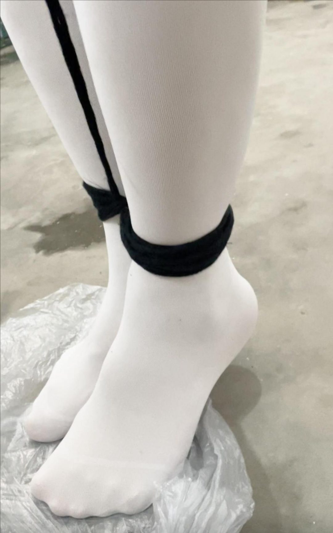 JK制服 长筒白丝调教-5