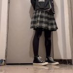 JK帆布鞋楼道定时铐在安全门SubM