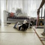 胶带束缚爬行游戏