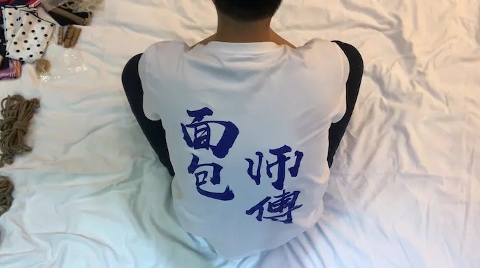 【高质量剪接，精品推荐，最新力作】精湛绳艺作品，绳师和模特倾力演出，丝袜吊缚最新口枷体验。-5