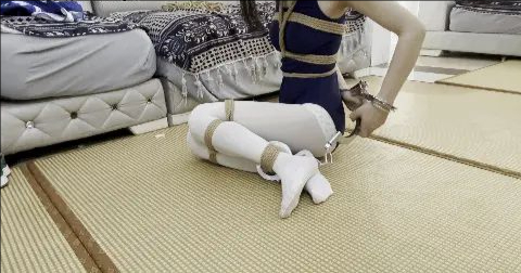 舞蹈服白丝 自缚驷马一个人挣扎-2