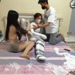 客户定拍双人丝袜全包！
