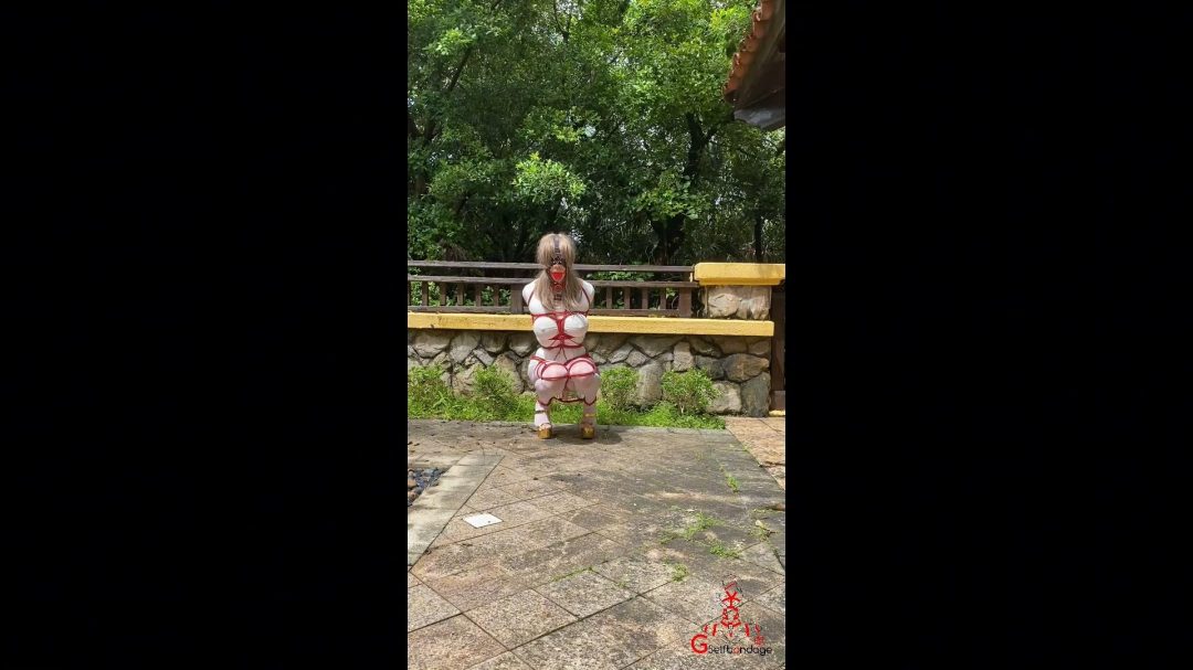 CD伪娘小诡的自缚 公园的清晨-7