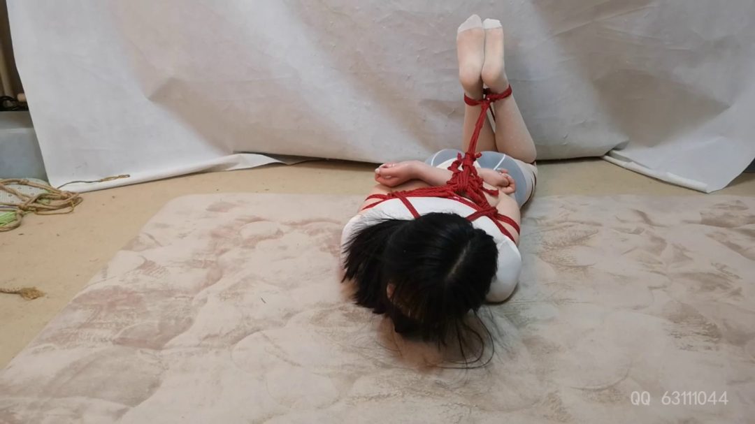 杨蕊 站在泡沫上的平衡训练 脚尖垫 鞭打 驷马匍匐-8