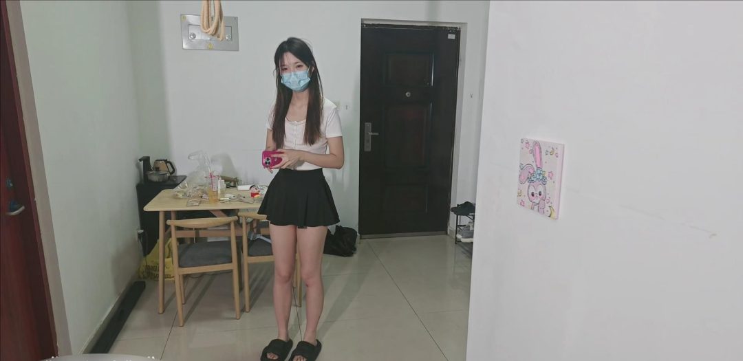 《GD绳束》模特桃桃 直臂捆绑 强行跪姿-1