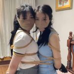 柳洋、吴晗主演DID剧情片《姐妹惊魂》（下）被捆绑囚禁的丝袜姐妹被迫摩擦并遭受毒刑折磨！