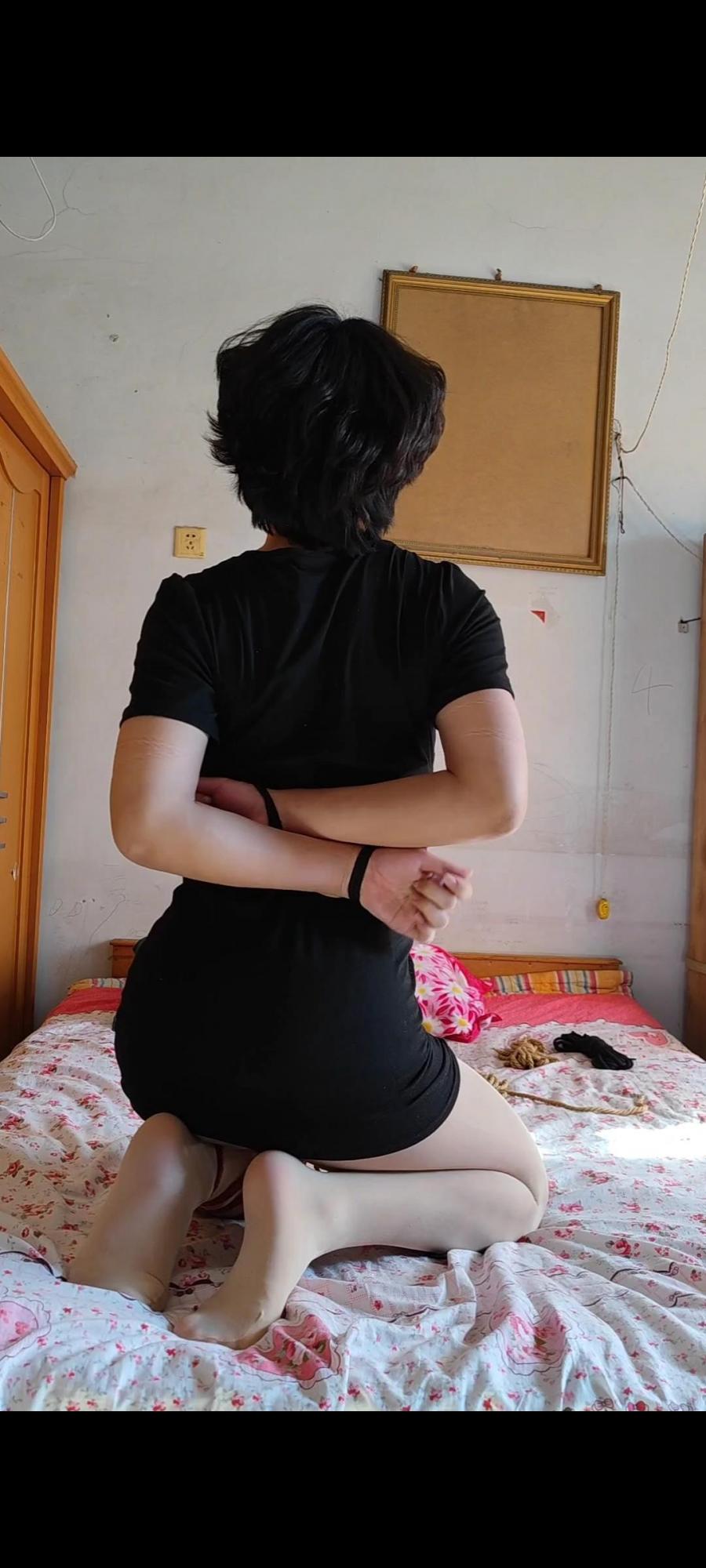 严密后手自缚、折腿缚与简易有效自缚教程-10