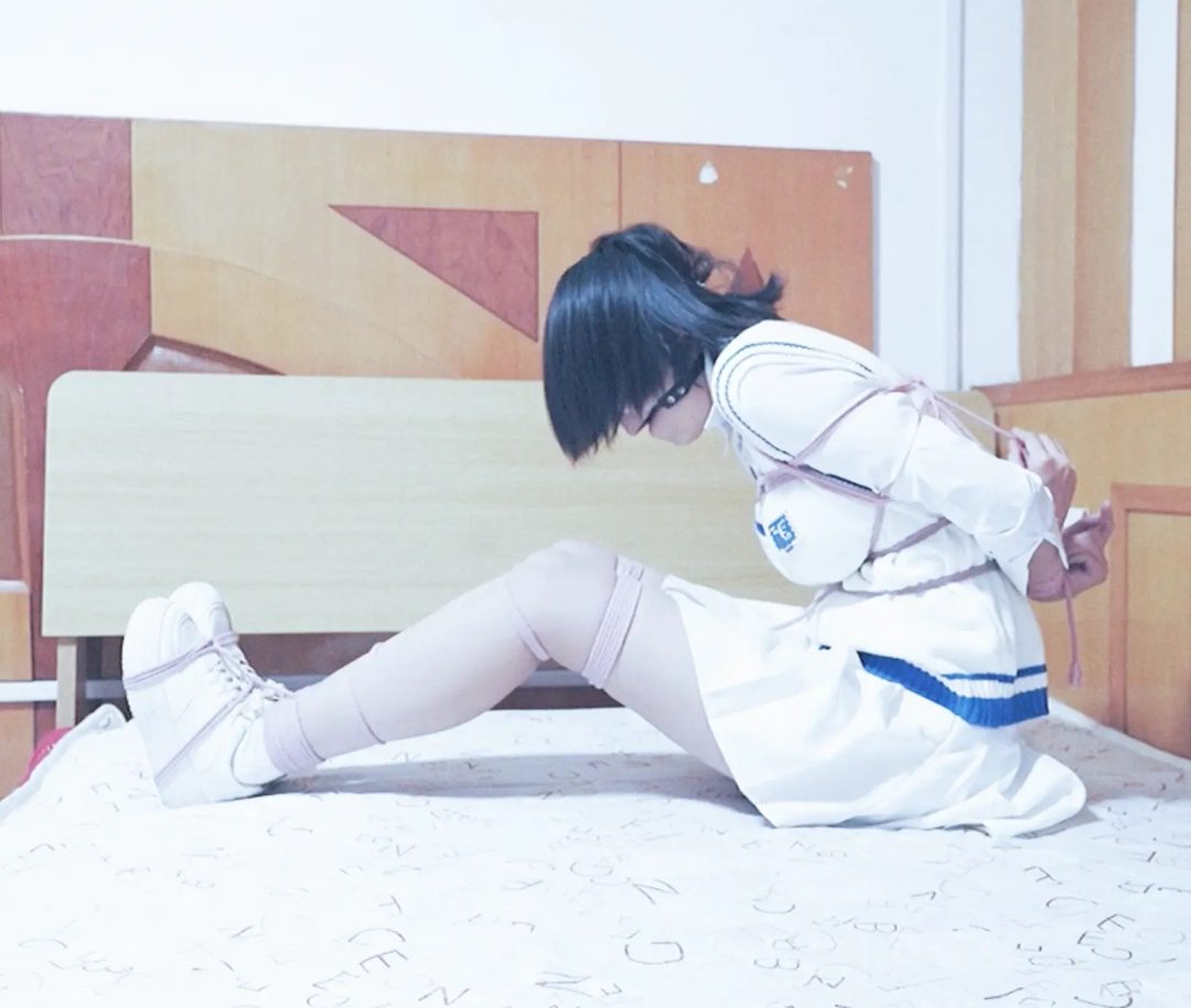 并腿日式紧缚挣扎脱困长腿mm-6