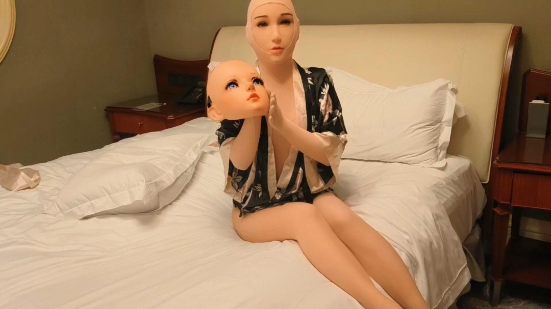 【梦的kigurumi】丝袜套头的双层面具体验-4