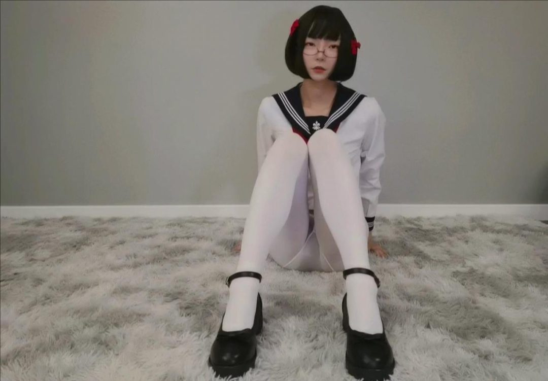 驷马折腿丝袜全包木乃伊，极限三重束缚-5