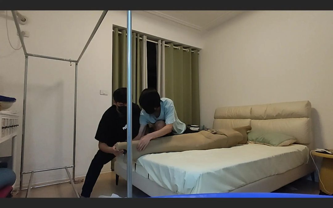 丝袜科研突破：丝袜全包竹竿吊包（晾衣支架方案）-3