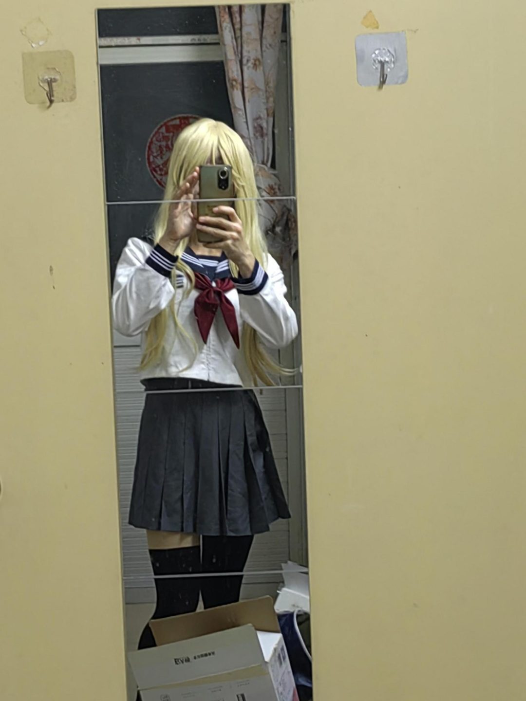 新人JK伪娘自缚-5