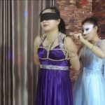 麻绳KB扩口器 蒙眼丝袜包头