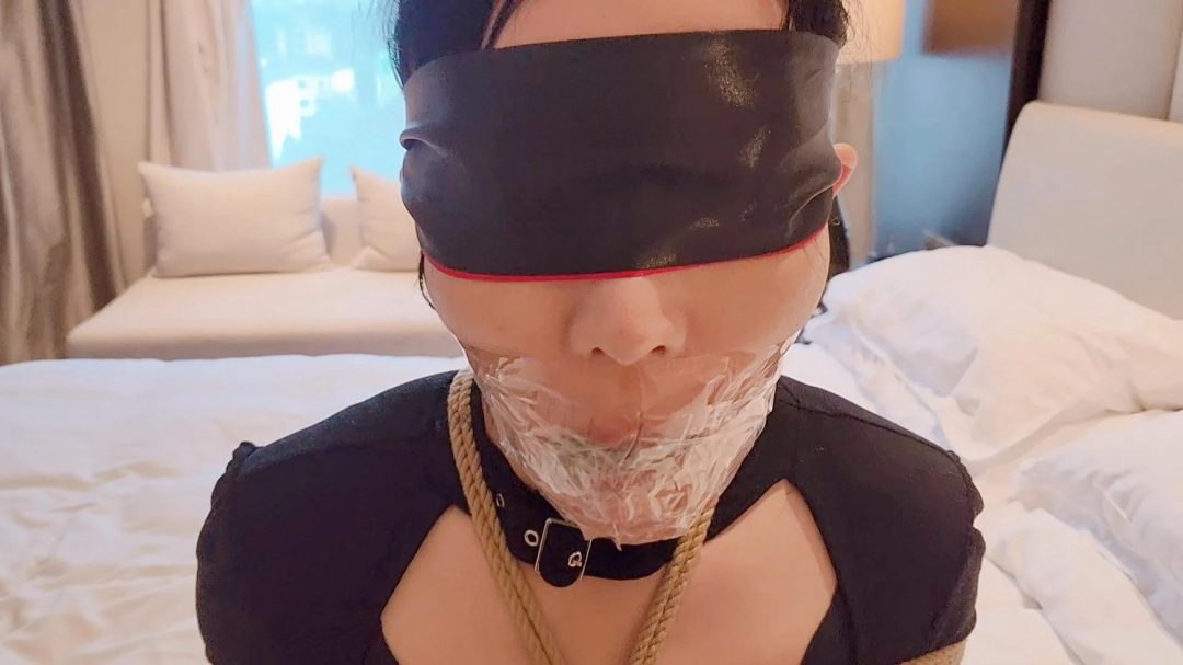 【不言】肉货-驷马堵嘴（杂4） 内裤塞嘴➕胶带缠绕-1