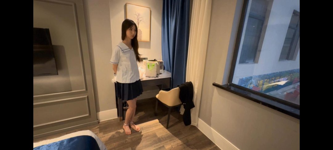 黑玄策工作室jk美女小姐姐御姐风脚镣手铐驷马女囚-4