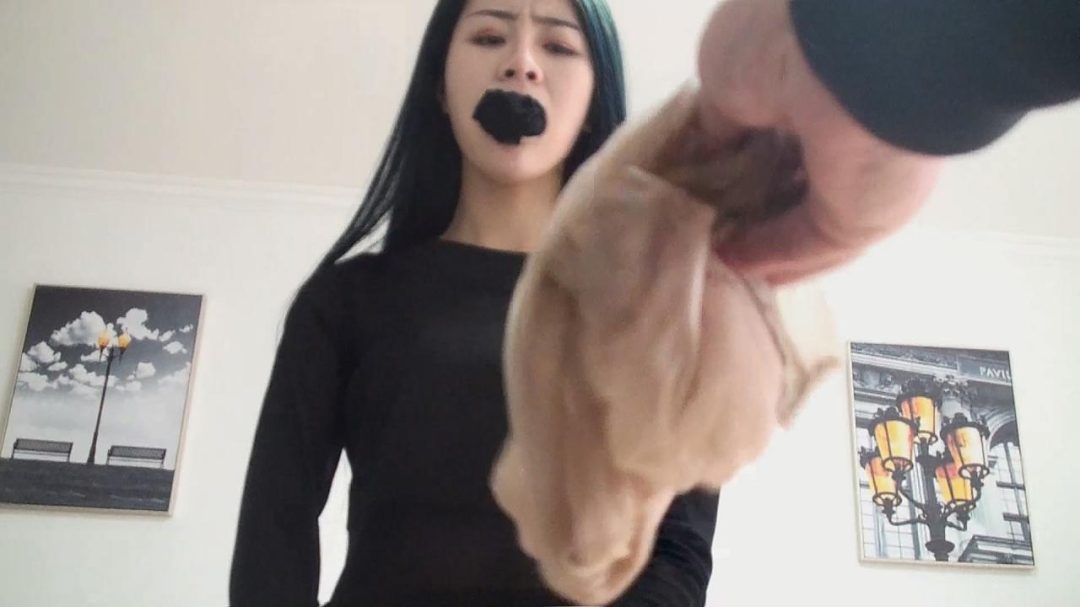 逍遥定拍~猥琐男第一人称视角持枪入室劫持大美女韩懿01;原味堵嘴,迷晕,白丝TK-6