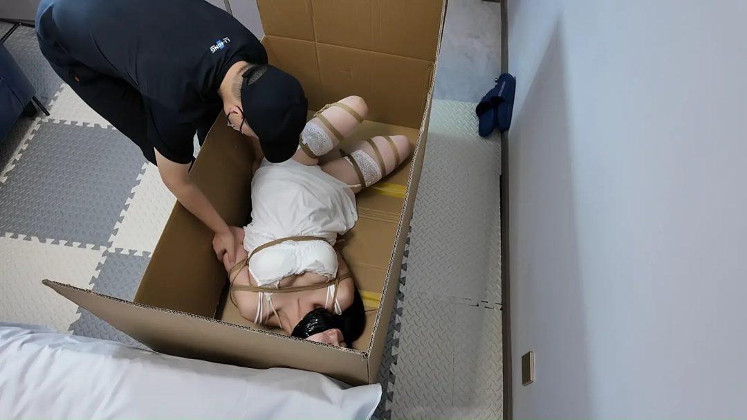 【李大侠】定拍佳佳-入室绑架人妻之白丝睡裙 第一集-8